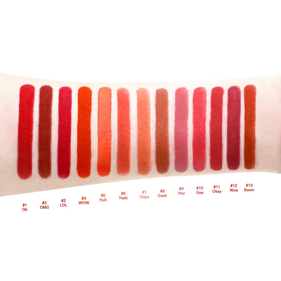 SON LÌ AGAPAN PIT A PAT MATTE LIPSTICK VỎ TRẮNG
