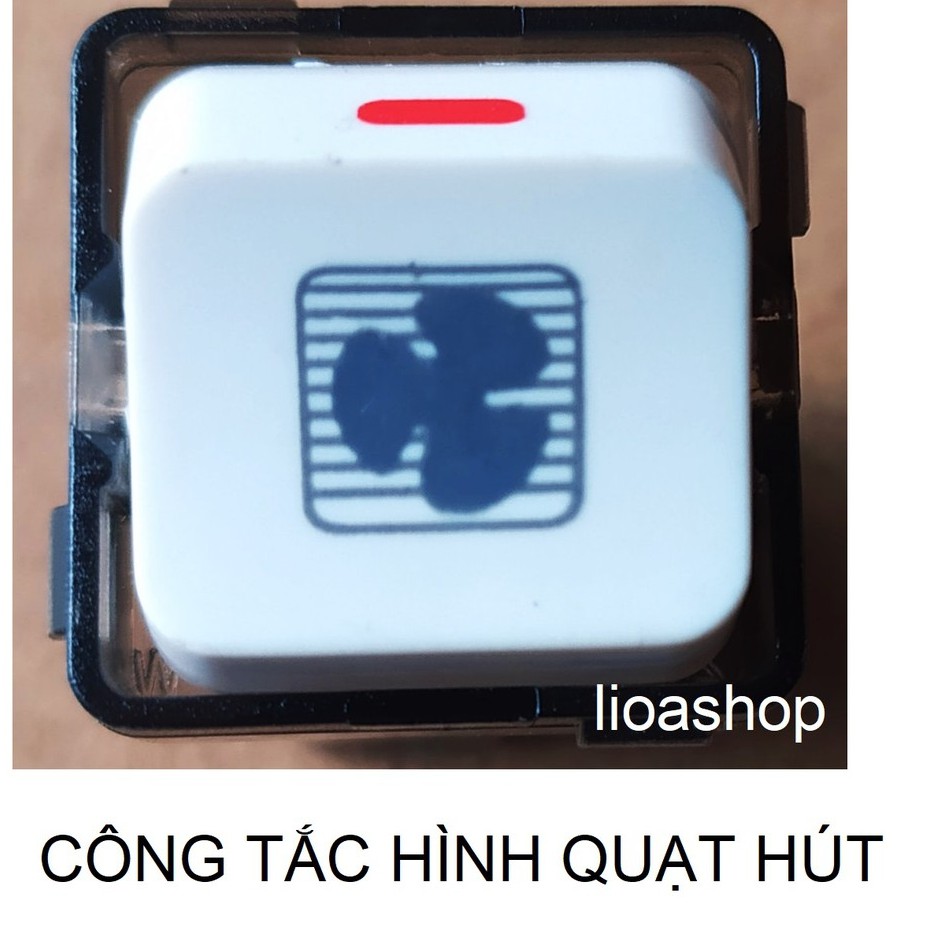 CÔNG TẮC VUÔNG LiOA 1 CHIỀU CÓ HÌNH THIẾT BỊ .