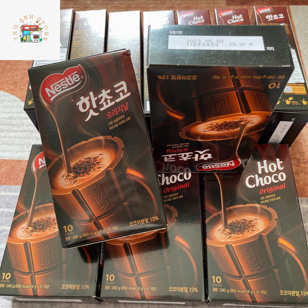Hot Choco Bột cacao nguyên chất Nestlé HotChoco chính hãng nhập khẩu Hàn Quốc