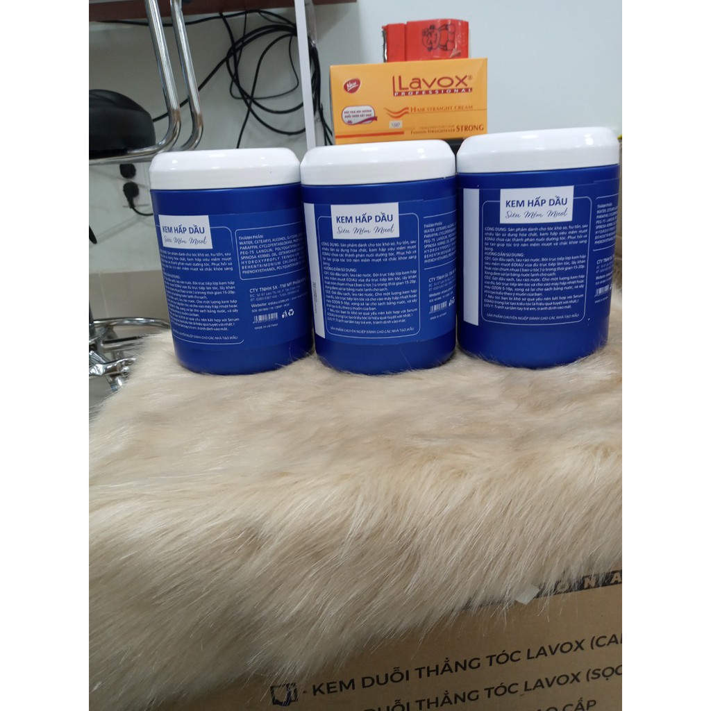 Kem hấp dầu siêu mềm mượt EOIAU 1000ml  chuyên dụng cho tóc khô xơ, hư tổn ,cung cấp dưỡng chất, giúp tóc mềm