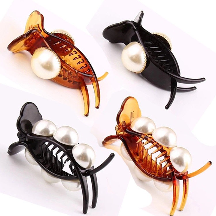 Kẹp tóc đính đá phong cách Hàn Quốc thời trang dành cho nữ