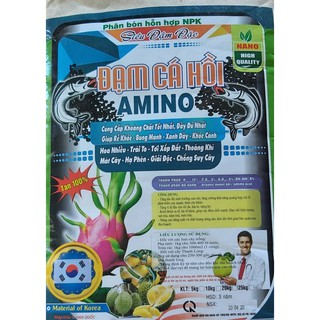 Túi Zip 1kg  - ĐẠM CÁ HỒI AMINO BỔ SUNG HUMIC