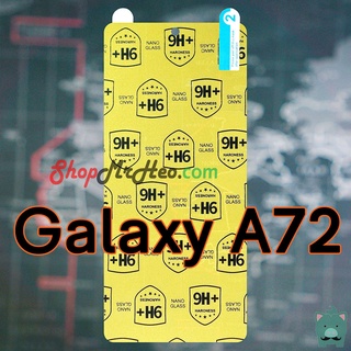 Dán Cường Lực Nano Dẻo Samsung Galaxy A72 - A52 5G - A52s - A32 5G - A32 - A22 5G - A22 (Trong Và Nhám)