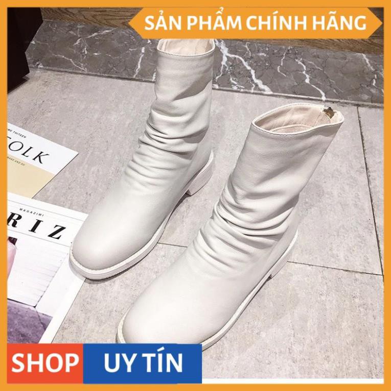 Bốt Nữ Nhũn Cao Cổ Hàn Quốc Xịn Xò