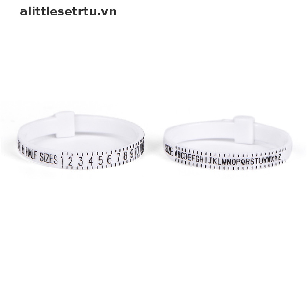 [alittlesetrtu] Thước Đo Kích Thước Nhẫn Đeo Ngón Tay Dùng Cho Nhẫn Cưới / Đính Hôn Mới