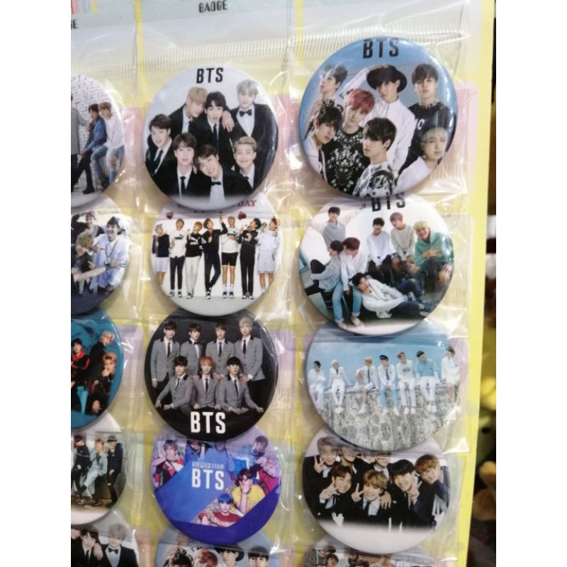 HUY HIỆU CÀI ÁO BTS