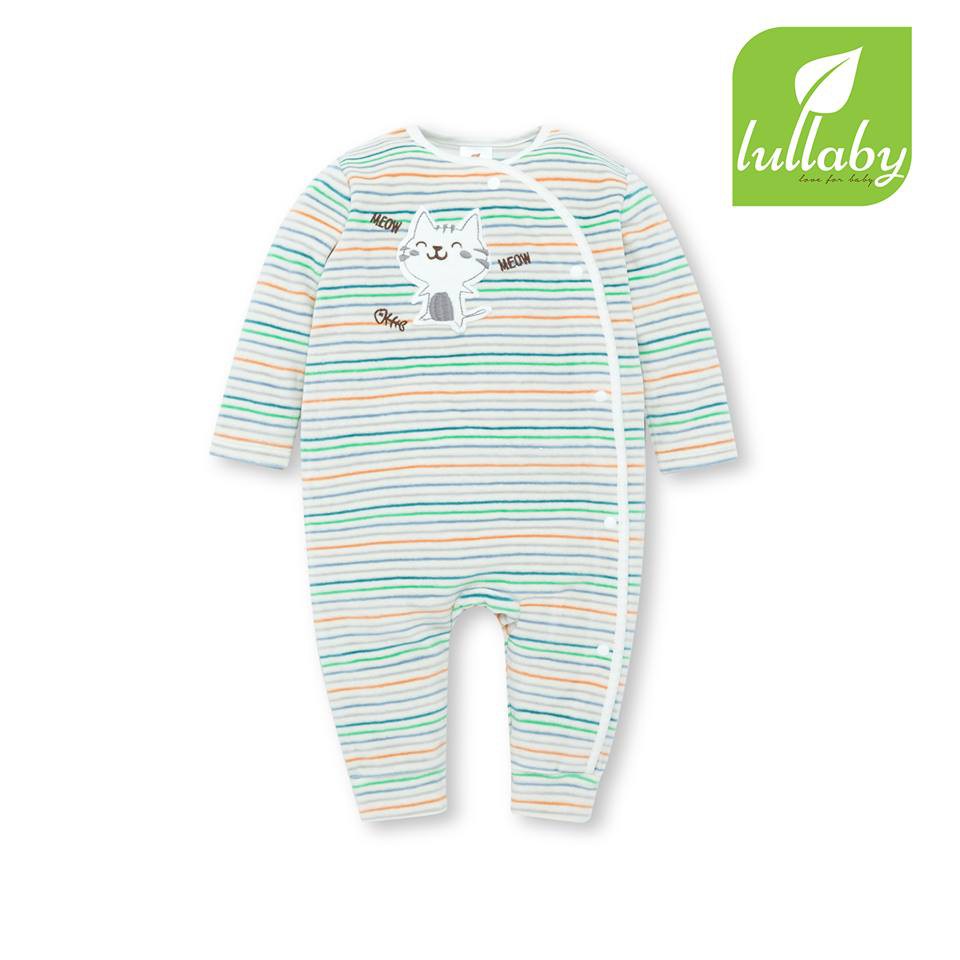 LULLABY Bộ body liền băng lông NH0718