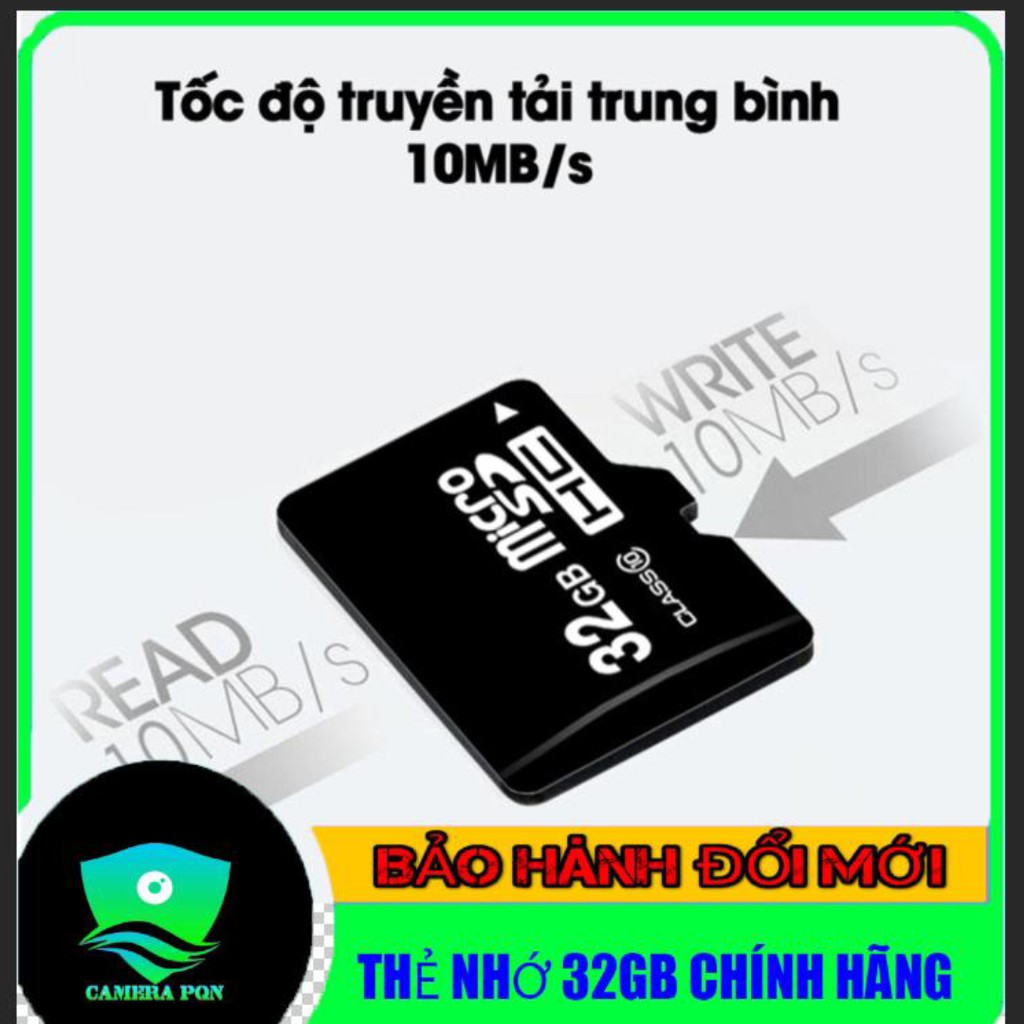 Thẻ nhớ 32GB tốc độ cao chuyện dụng cho Camera IP wifi, Smartphone Bảo Hành 12 Tháng | BigBuy360 - bigbuy360.vn