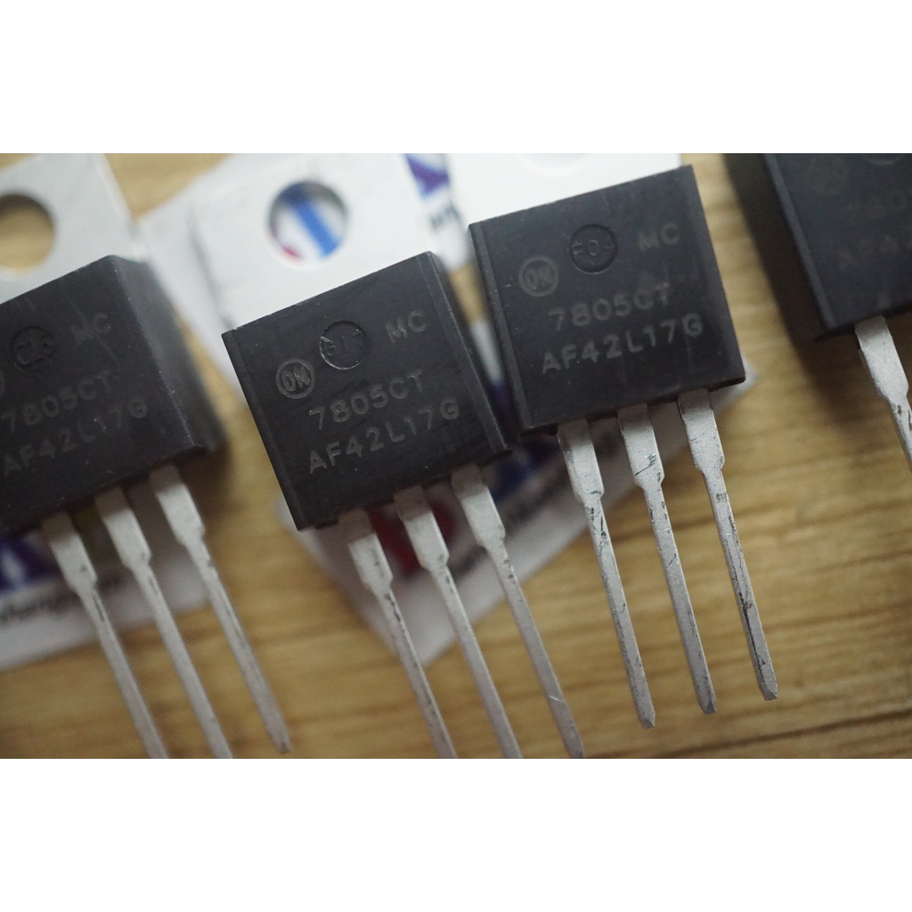 IC nguồn 7805CT 7805 MC7805 TO-220 chính hãng ON