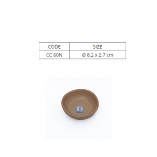 Chén Chấm Nhựa Melamine Nhám Ngói Nhiều Size