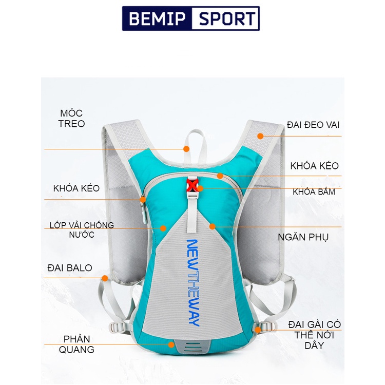 Balo chạy bộ Marathon - TRAIL -  BIKE - NEW THE WAY 2052