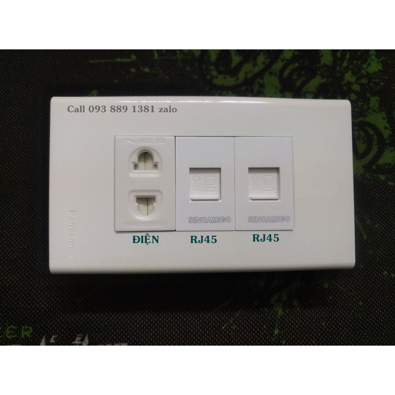 Ổ cắm HDMI, RJ45, Điện âm tường