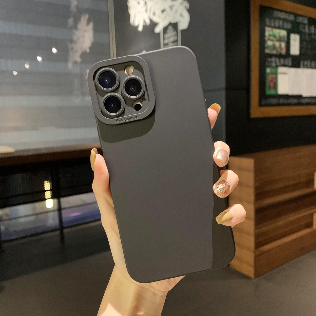 Ốp Màu Kẹo Bảo vệ Camera Chống Bẩn cho iPhone 7Plus /X /11 Pro Max /12 Pro Max /13 Pro Max