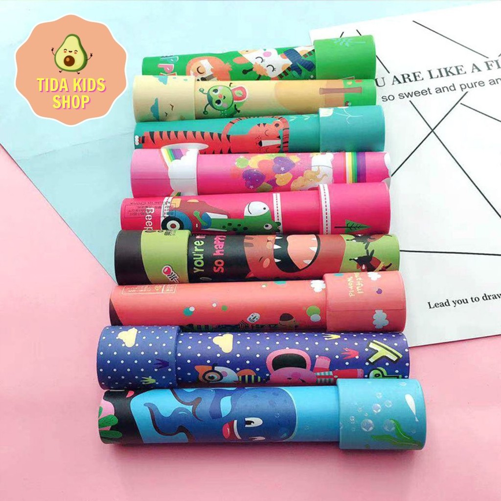 Đồ Chơi Cho Bé TIDA KIDS SHOP, Kính Vạn Hoa Giúp Trẻ Em Thông Minh Sáng Tạo Phát Triển Thị Giác Tư Duy Trí Tuệ Giá Tốt