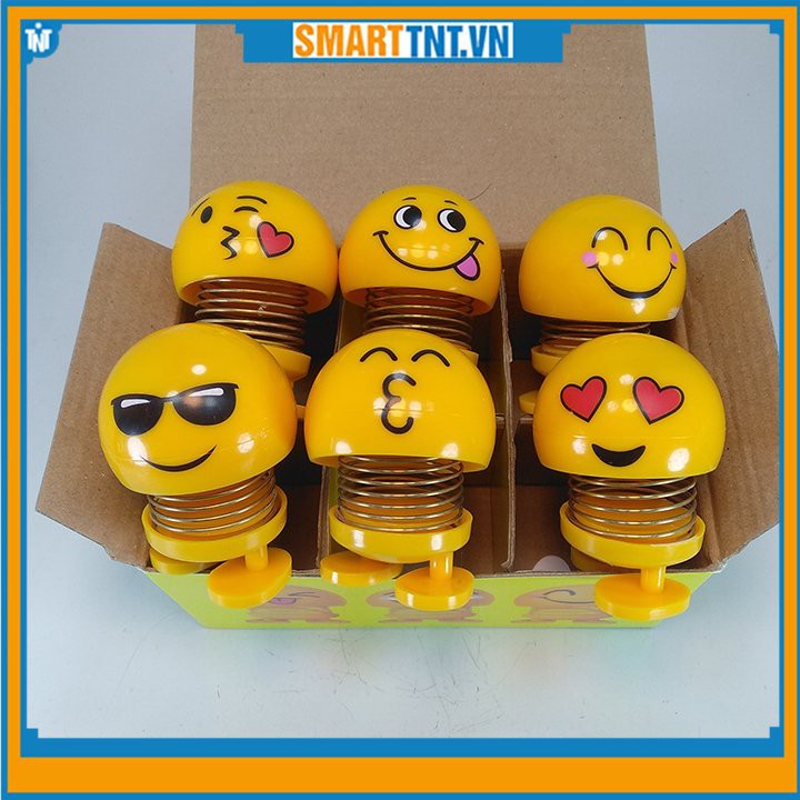Bô 6 con Thú nhún emoji lò xo , hàng đẹp Smarttnt.vn