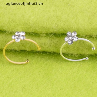 1 Nhẫn Đeo Mũi Đính Đá Thời Trang