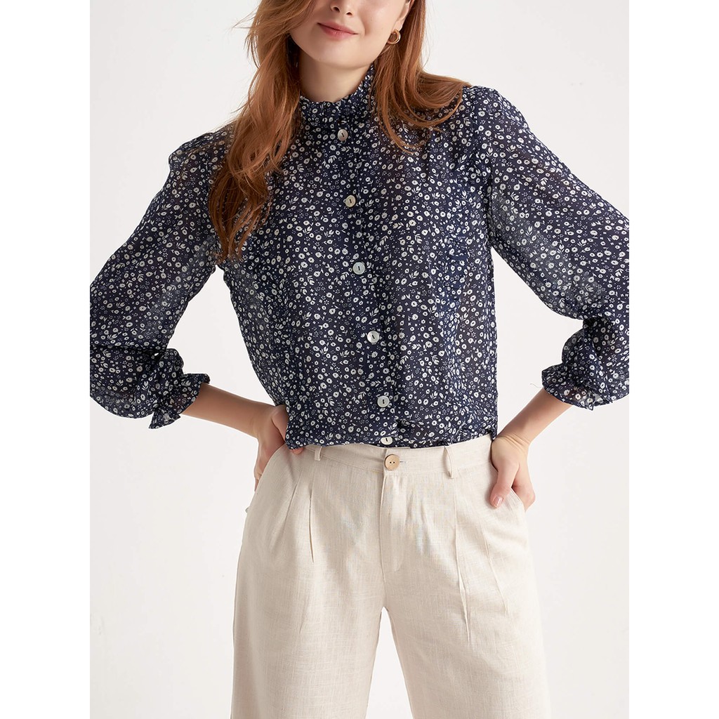 [Mã WABRM4  giảm 15% tối đa 50k đơn 150k] Áo Sơ Mi Hoa - YV LE & CO | BigBuy360 - bigbuy360.vn