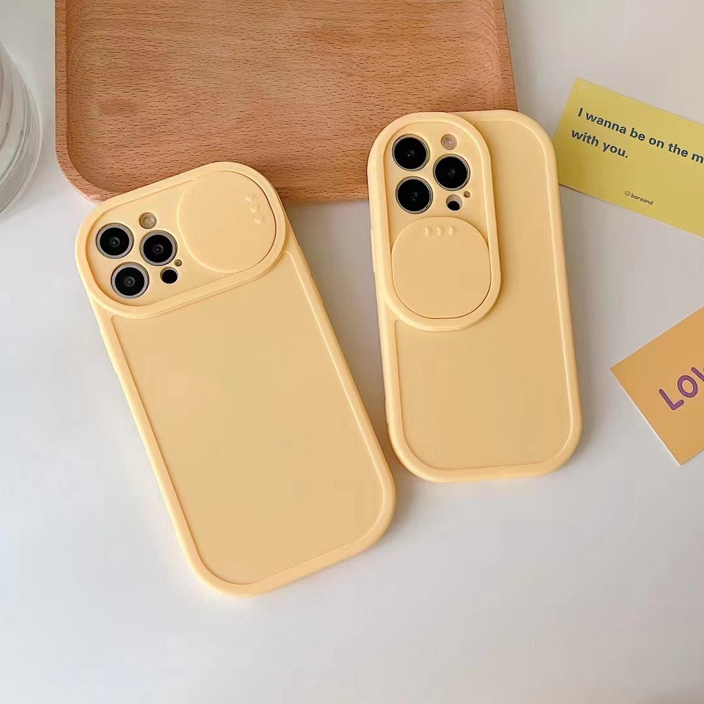 Ốp Điện Thoại Silicon Mềm Chống Sốc Màu Trơn Cho iPhone 13 12 11 Pro Max XR XS Max X