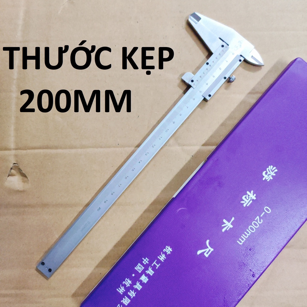 Thước kẹp cơ 150-300mm Hợp Kim Thép/ Thước cặp cơ khí ( Hộp tím Loại 1)