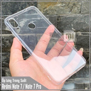 Bộ 2 ốp dẻo trong silicon cap cấp Xiaomi Redmi Note 7