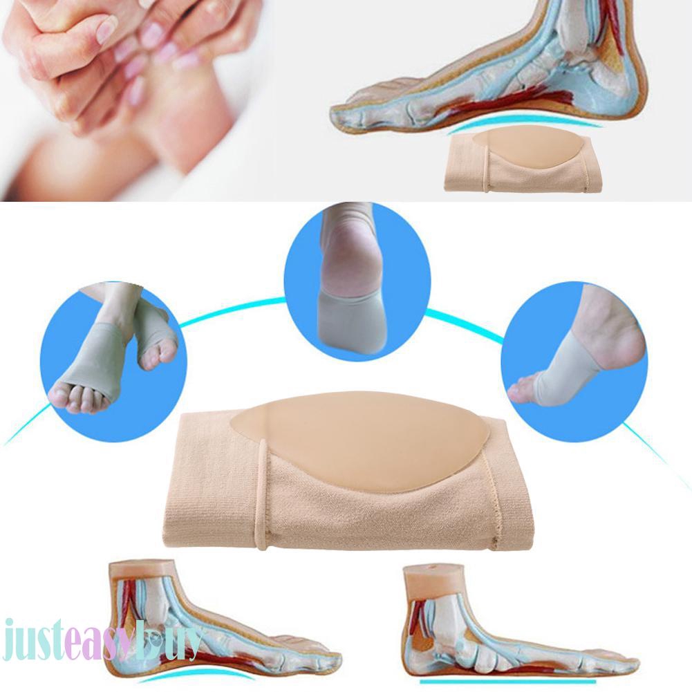 【Ready Stock】Pratical Gel Plantar Fasciitis Arch Support Sleeve Arch Socks Heel Cushion