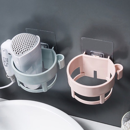 Giá Đỡ Máy Sấy Tóc Gắn Tường Không Cần Khoan Siêu Bền Cho Nhà Tắm GD124