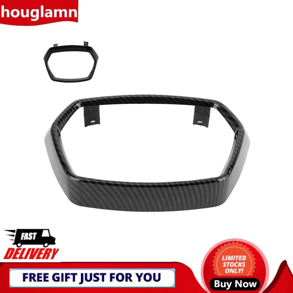 Houglamn ABS Headlight Guard Cover Bezel Protection Fit for VESPA Sprint 125/150 2017-2020