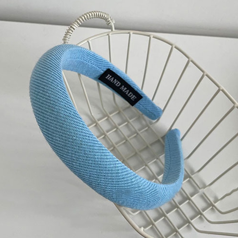 Băng Đô Cài Tóc Bằng Vải Bông Hình Trái Tim Xếp Ly Không Trơn Cổ Điển Làm Đạo Cụ Chụp Ảnh