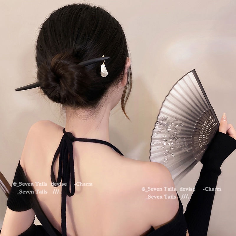 Trâm cài tóc cổ trang nữ tính - Khăn turban