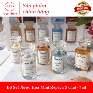 Bộ set nước hoa mini replica 5 chai 7ml cực sang chảnh.
