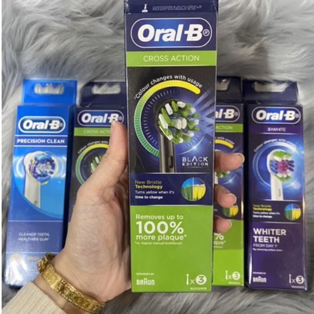 Set 3 Đầu Bàn Chải Điện Oral-B
