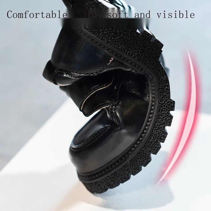 Giày Sandal Da Mềm Phong Cách Anh Quốc Thời Trang Xuân Thu 2022 Cho Bé Trai