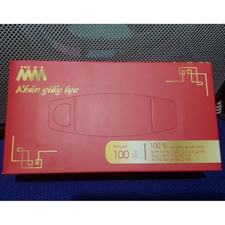 Khăn Giấy Lụa 100 Tờ Dạng Hộp