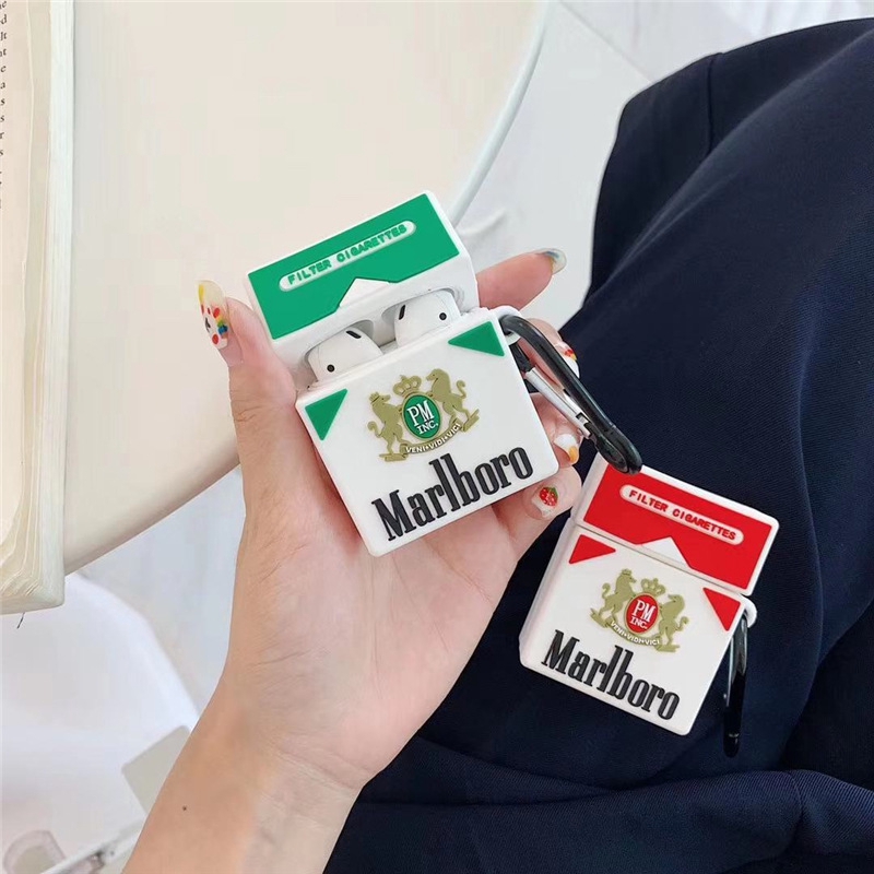 Vỏ Bọc Hộp Sạc Tai Nghe Airpods 1 / 2 Bằng Silicone Chống Trượt Hình Hoạt Hình Ngộ Nghĩnh | BigBuy360 - bigbuy360.vn