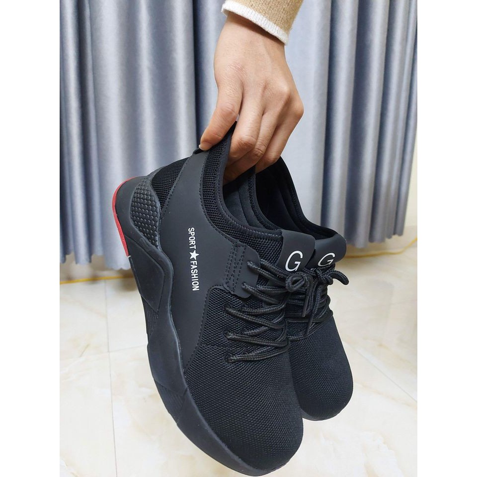 GIÀY BẢO HỘ LAO ĐỘNG  SPORT FASHION , giày bảo hộ với vải thiết kế thoáng khí k gây mùi