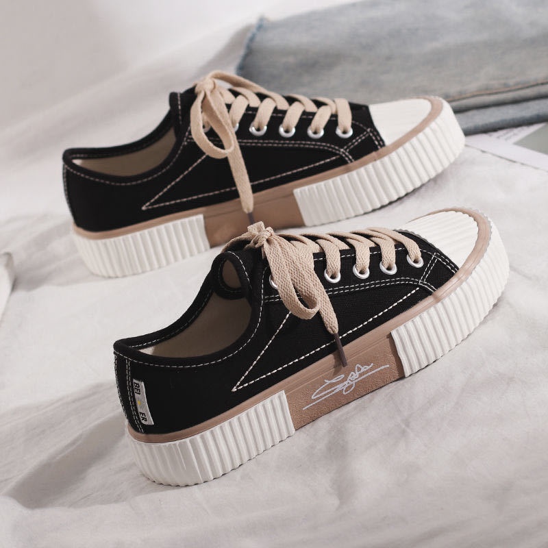 Giày Vải Canvas Thời Trang Retro Nam Tính Kiểu Hàn Quốc
