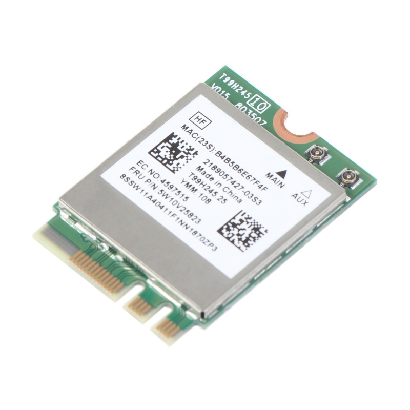Bộ 6 Linh Kiện Điện Tử WiFi 5GHz 2230 BT 5.2 MT7921 Expands WiFi 5GHz Có Ăng Ten Và Giá Đỡ
