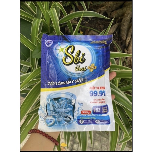 [CHÍNH HÃNG-HN] BỘT TẨY LỒNG MÁY GIẶT SBI THAI 300g