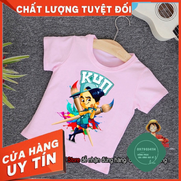 Áo thun giá sỉ  Áo thun in hình Gia Đình Kun nông dân siêu phàm siêu đẹp | Áo Kun Family cho bé trai | bé gái