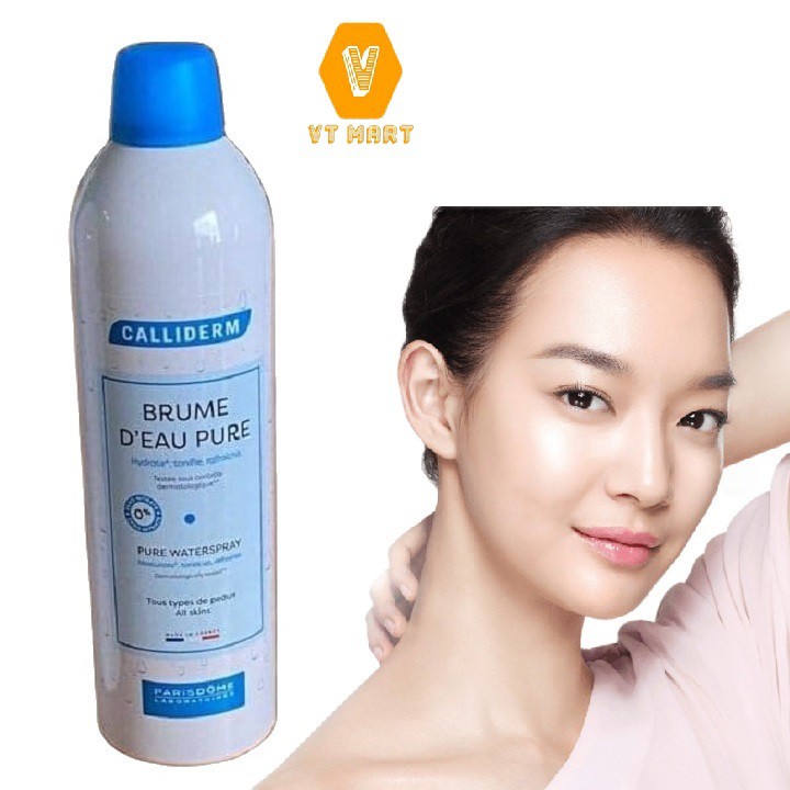 {Nhập Khẩu Từ Pháp} Xịt Khoáng Giữ Ẩm Dưỡng Da CALLIDERM Brume D'eauPure 400ml chiết xuất từ nước khoáng tinh khiết nhất