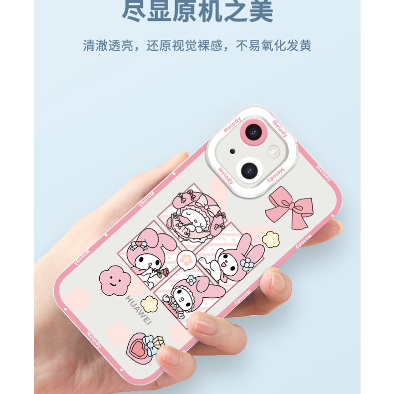 Ốp Điện Thoại Silicon Dẻo Họa Tiết Hoạt Hình Melody Cho Apple Iphone 13 11 12 XR XS 7 8P 6S SE Pro