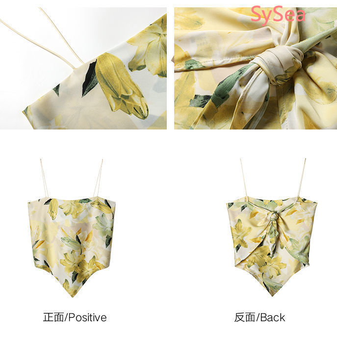 Áo Hai Dây In Hình Ảnh Thời Trang Mùa Hè Kiểu Dáng Gợi Cảm Cho Bạn Nữ