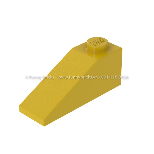 LEGO WEDO Slope 25° (33) 1 x 3 (4286) – Flame Yellowish Orange