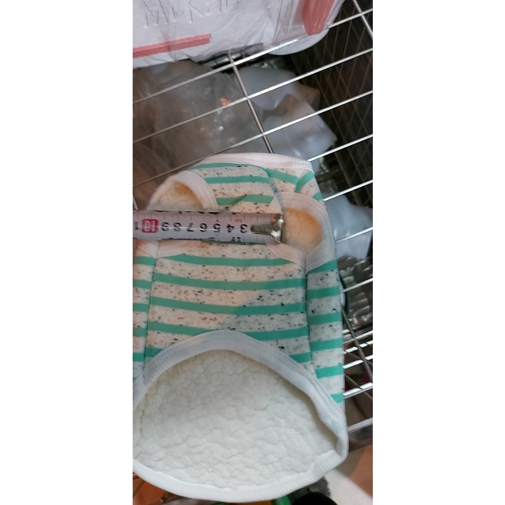 Quần áo nỉ trần bông cho thú cưng