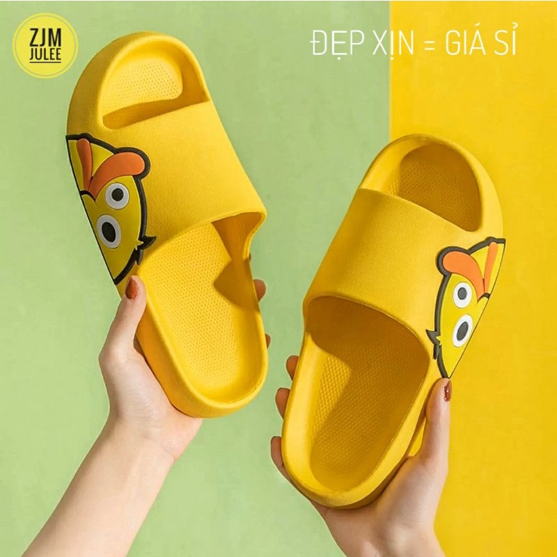 Dép quai ngang nữ Ducky - dép ulzzang nịnh chân - Đặt tăng 1sz