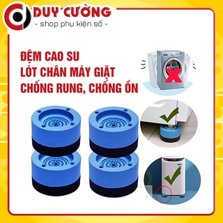 Bộ 4 miếng đệm cao su lót chân máy giặt chống rung chống ồn