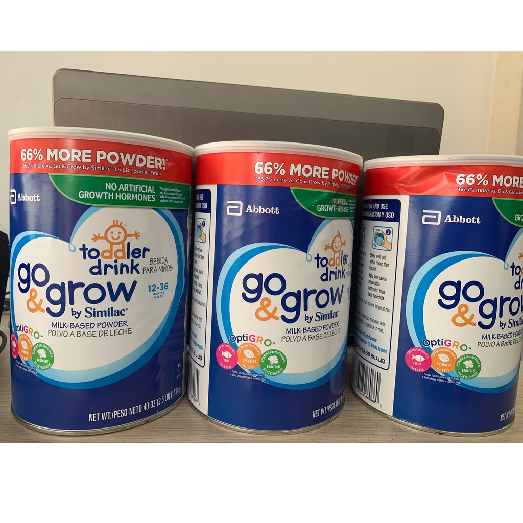 Similac Go&Grow 12-36 Tháng nhập Mỹ HSD:07/2021