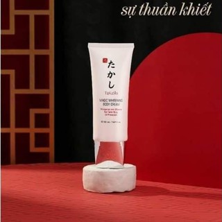 KEM BODY CAO CẤP TAKASHI NHẬT BẢN 150ml - Trắng mịn, cấp ẩm và chống nắng toàn thân