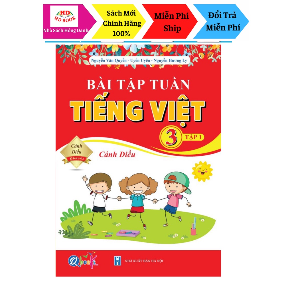 Sách - Bài Tập Tuần TIẾNG VIỆT lớp 3-CÁNH DIỀU- Tập 1