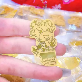 Trâu Vàng Cute Gắn Điện Thoại